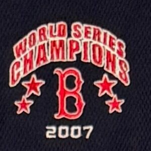 NEW Antigua Boston Red Sox 2007 World Series Mens XXL Navy Polo Shirt
